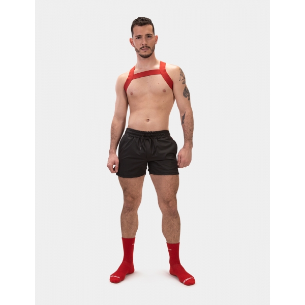 Fetish Short Zulu Black-Red