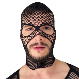 Barcode Berlin Fishnet Mask Sicily Black