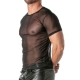 Mesh T-shirt Black