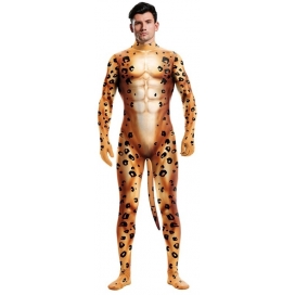 Cheetah Cosplay Jumpsuit