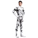 Dalmatiër Hond Cosplay Jumpsuit Zwart-Wit