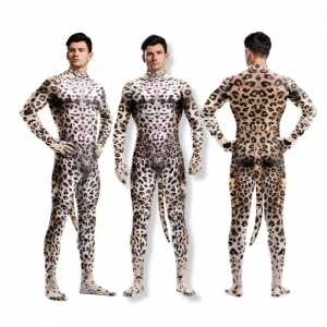 CosplayBoys Cosplay Leopard Overall