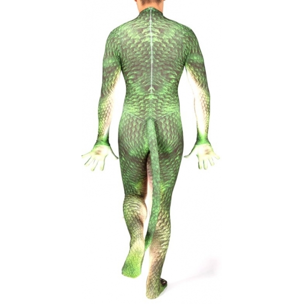 Reptile Dragon Green Cosplay Suit