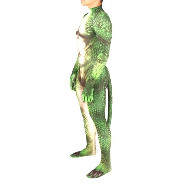 Reptile Dragon Green Cosplay Suit