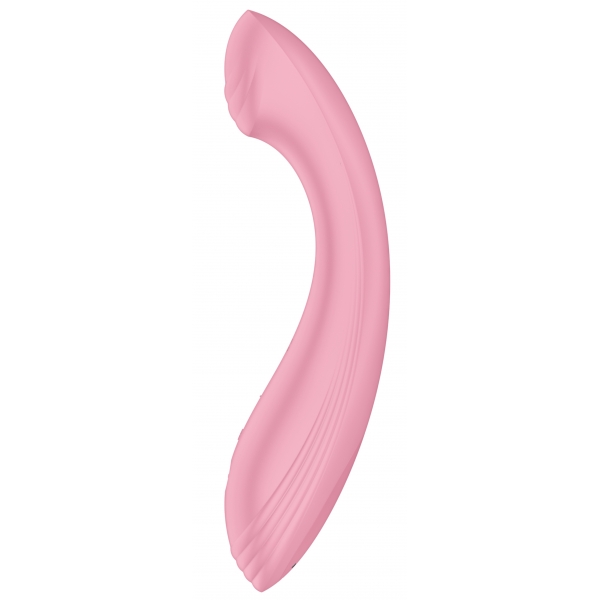 Vibro G-Force 19cm cor-de-rosa
