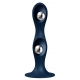 Double Ball-R - Weighted Dildo - Dark Blue