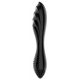 Dazzling Crystal 1 - Glass Dildo - Black