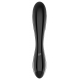 Dazzling Crystal 1 - Glass Dildo - Black