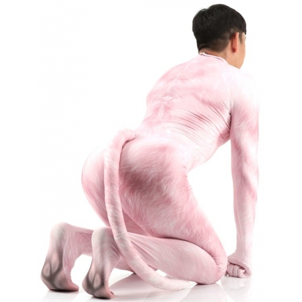 Pink Dog Cosplay Suit