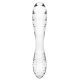 Dildo di vetro Dazzling Crystal 1 - 18 x 3,6 cm Trasparente