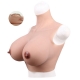 Bust Breast Silicone High neck C cup