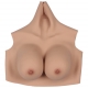 Bust Breast Silicone High neck B cup