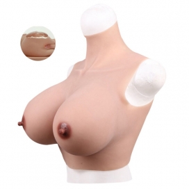 CrossGearX Short Breast Forms -Silicone D