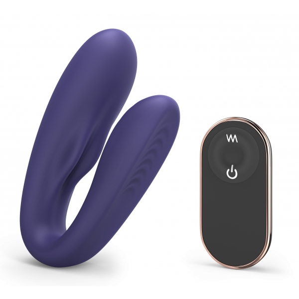 Match Up Love to Love Indigo vibrating couple stimulator