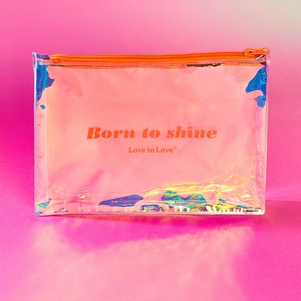 Born to Shine Zip Orange: borsa per la conservazione