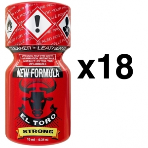 FL Leather Cleaner EL TORO STRONG 10ml x18