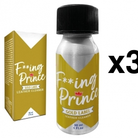 FL Leather Cleaner F**ING PRINCE GOLD LABEL 30ml x3