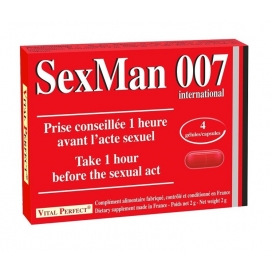 SexMan 007 Stimolante 4 capsule
