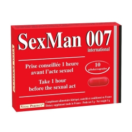 SexMan 007 Estimulante 10 cápsulas