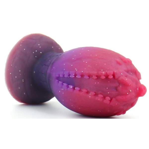 Starry Soft Silicone Butt Plug - Dragon Egg