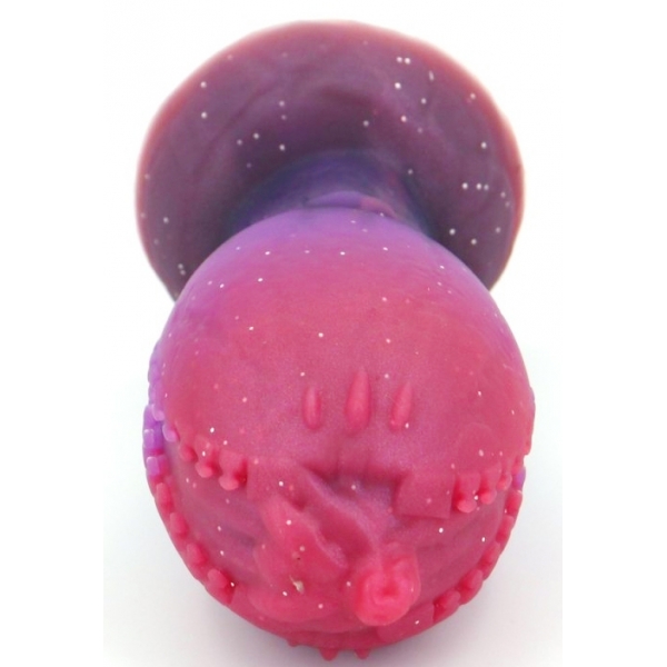 Starry Soft Silicone Butt Plug - Dragon Egg