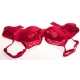 Soutien-Gorge Spécial Prothèse Mammaire Brace Rouge