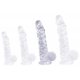 Dildick transparent dildo L 17 x 4.5cm