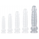 Dildo transparente Dickannel XXL 27 x 8cm