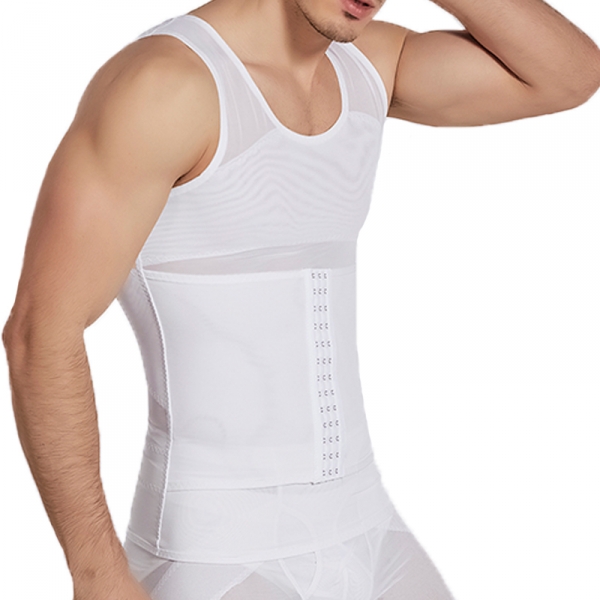 Mesh Tight tank top White