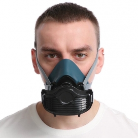 Men Army Silicone Dustproof Mask