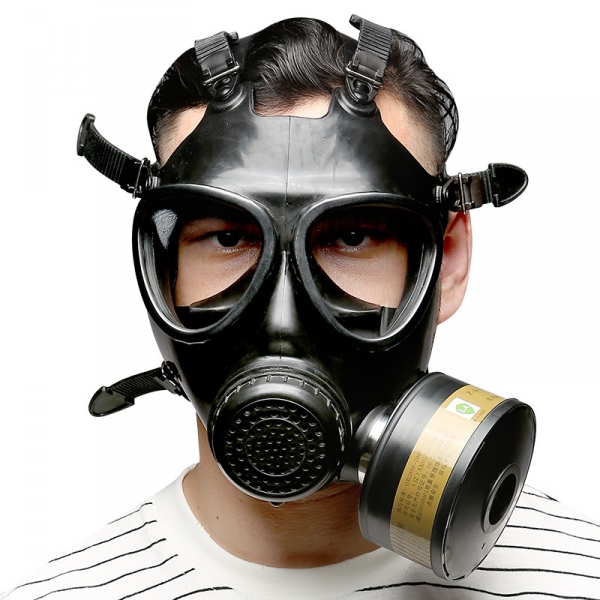 Komplet Máscara de gás de respiração Preto
