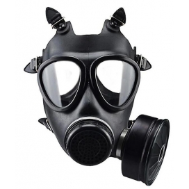 Men Army Komplet Máscara antigás respiratoria Negra