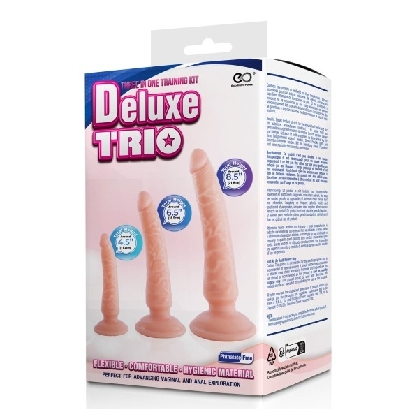 DELUXE TRIO PVC DONG KIT SET