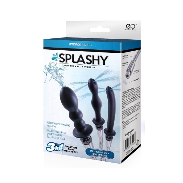 Complete Hydro Splashy 3 Sproeikoppen Kit