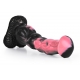 Dildo Animal Arhulf 21 x 6cm Zwart-Roze