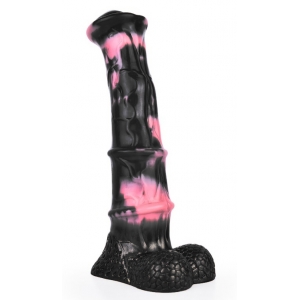 Bad Horse Dildo Animal Ponulf 22 x 5.5cm Black-Pink