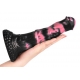 Dildo Pirulf 18 x 5cm Nero-Rosa