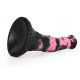 Dildo Pirulf 18 x 5cm Nero-Rosa