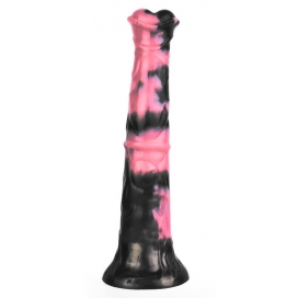 Dildo animale Ragulf 26 x 5,5 cm nero-rosa