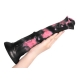 Dildo animale Exulf 26 x 6 cm nero-rosa