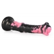 Dildo animale Exulf 26 x 6 cm nero-rosa