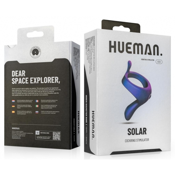 Solar Hueman vibrating cockring - Diameter 49mm