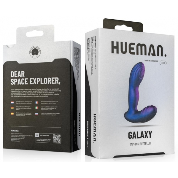 Stimolatore prostatico Galaxy Hueman 11 x 3,5 cm