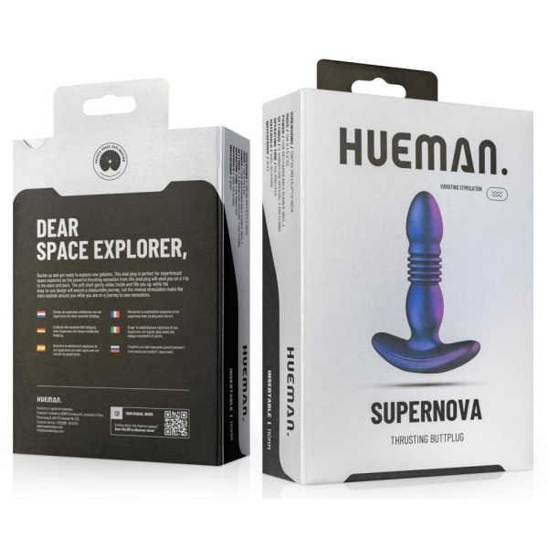 Plug à poussée Supernova Hueman 11 x 3.5cm