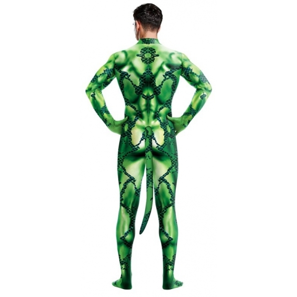 Frogman Cosplay Jumpsuit Verde