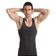 Camiseta de tirantes Shaper Slim Negra