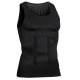 Mens Body Shaper Slimming Shirt BLACK