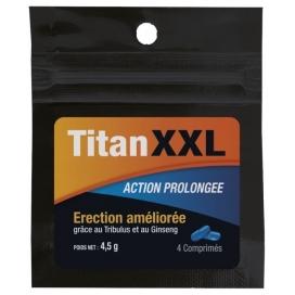 Titan XXL Estimulante Ação Prolongada 4 cápsulas