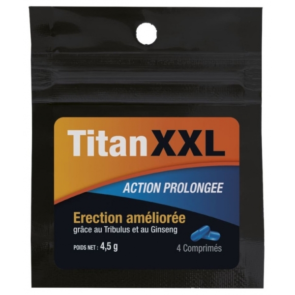 Titan XXL Stimulant Extended Action 4 capsules