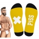 HANKY PISS SneakXX High Socks Amarelo